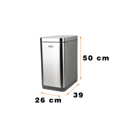 سطل زباله دلفین مدل اتوماتیک کد EV-8821-20litr