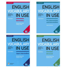 کتاب English Vocabulary in Use اثر Stuart Redman and Lynda Edwards انتشارات کمبریج 4 جلدی