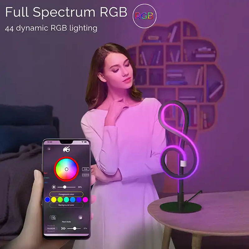 رقص نور مدل نوت موسیقی کد RGB99 -APP