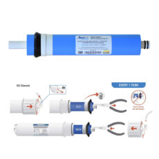 فیلتر ممبران دستگاه تصفیه کننده آب آکوا پیورست مدل AP-L13 مجموعه 3 عددی