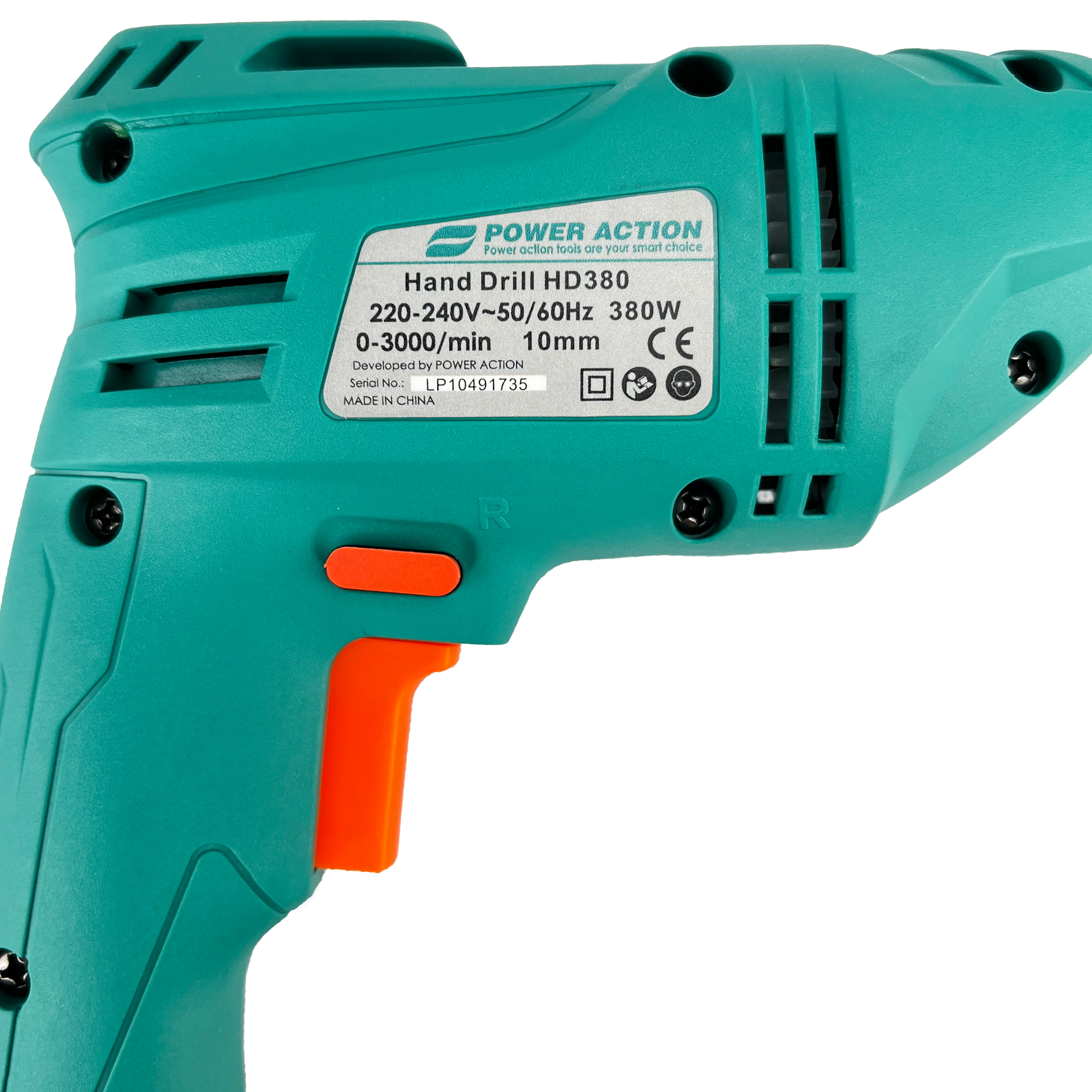 دریل پیچ گوشتی برقی پاور اکشن مدل HD 380