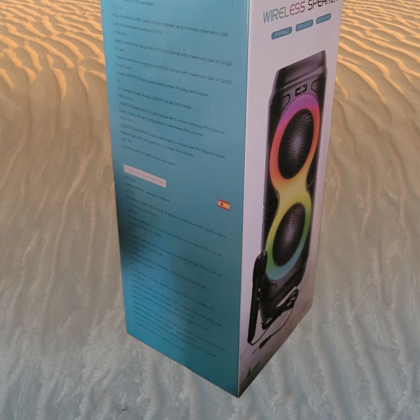 اسپیکر بلوتوثی قابل حمل مدل GREaTnicE