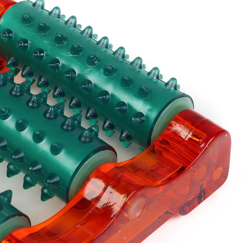 ماساژور دستی پا تن زیب مدل غلطکی دوبل