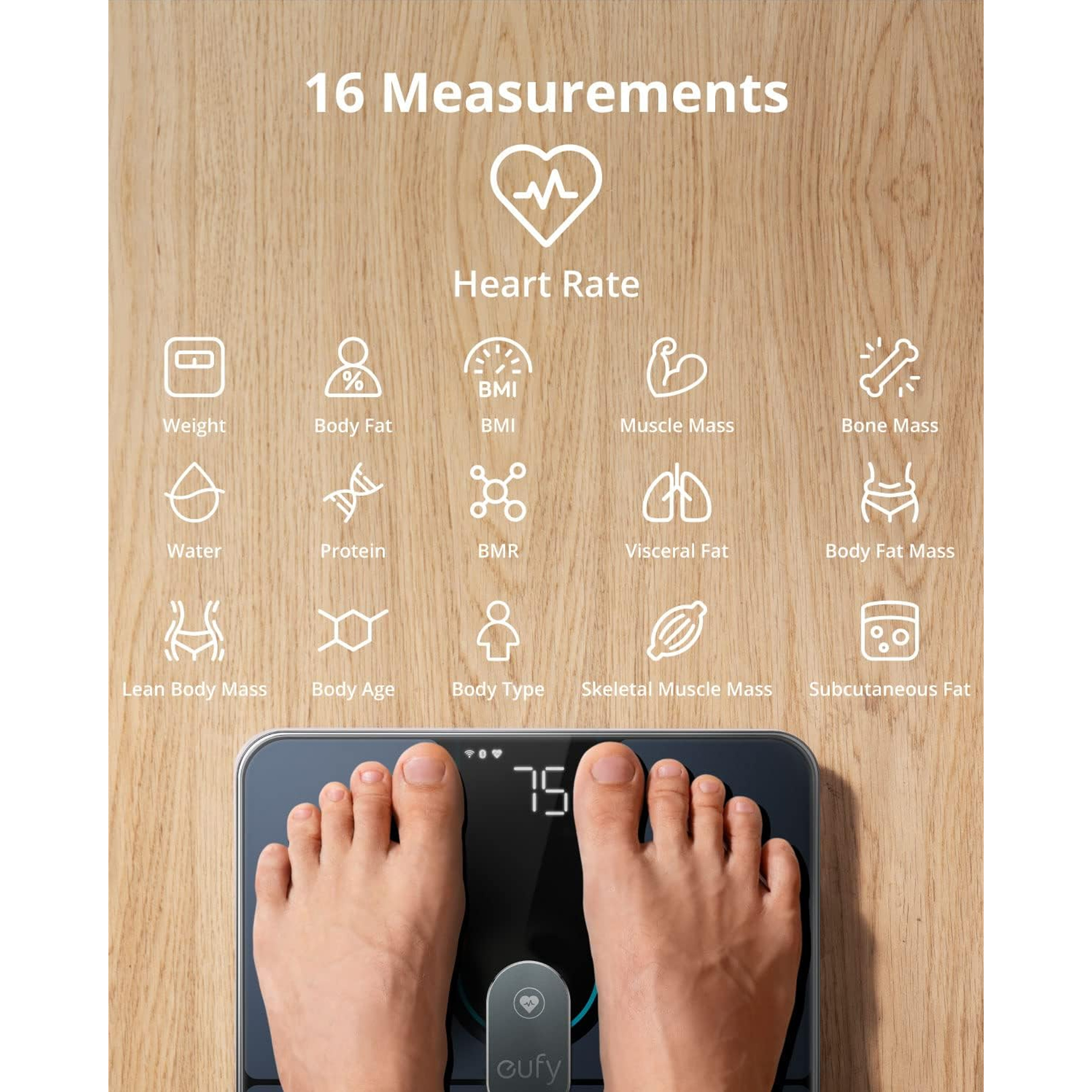 ترازو دیجیتال یوفی مدل Smart Scale P2 Pro