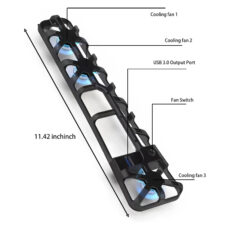 فن خنک کننده پلی استیشن 5 اسلیم دابی مدل TP5-3538
