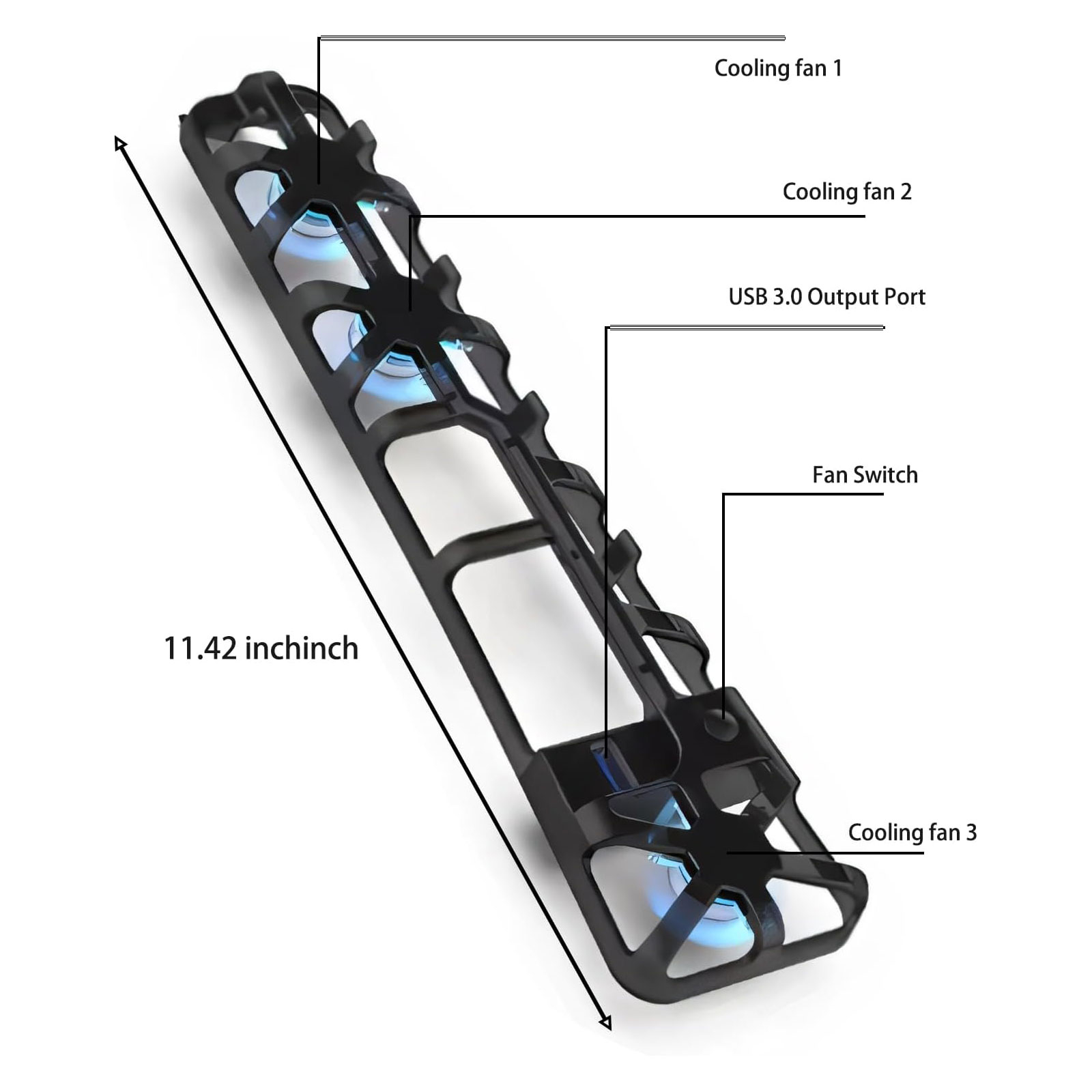 فن خنک کننده پلی استیشن 5 اسلیم دابی مدل TP5-3538