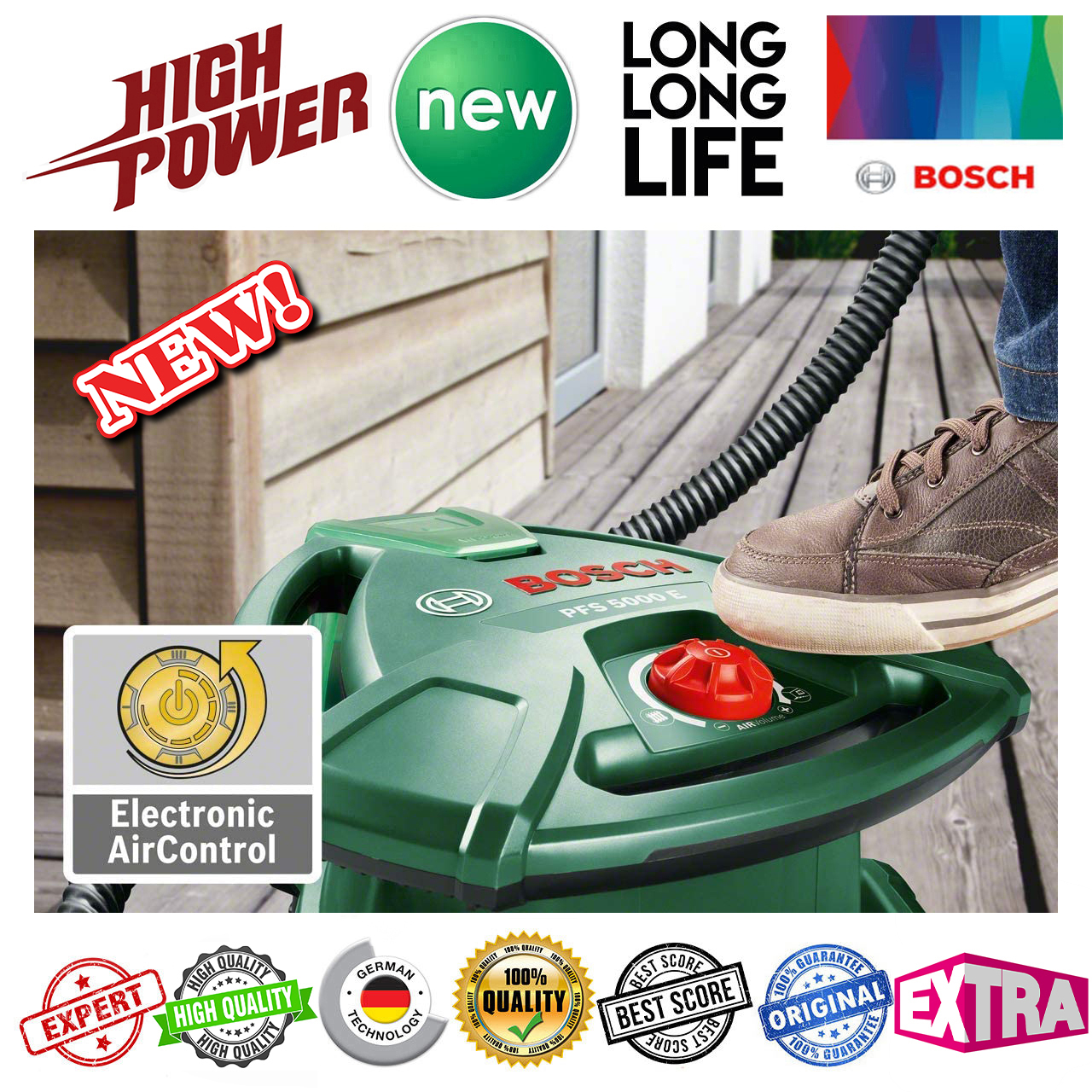 پیستوله رنگ پاش برقی بوش مدل PFS 5000 (Advanced)