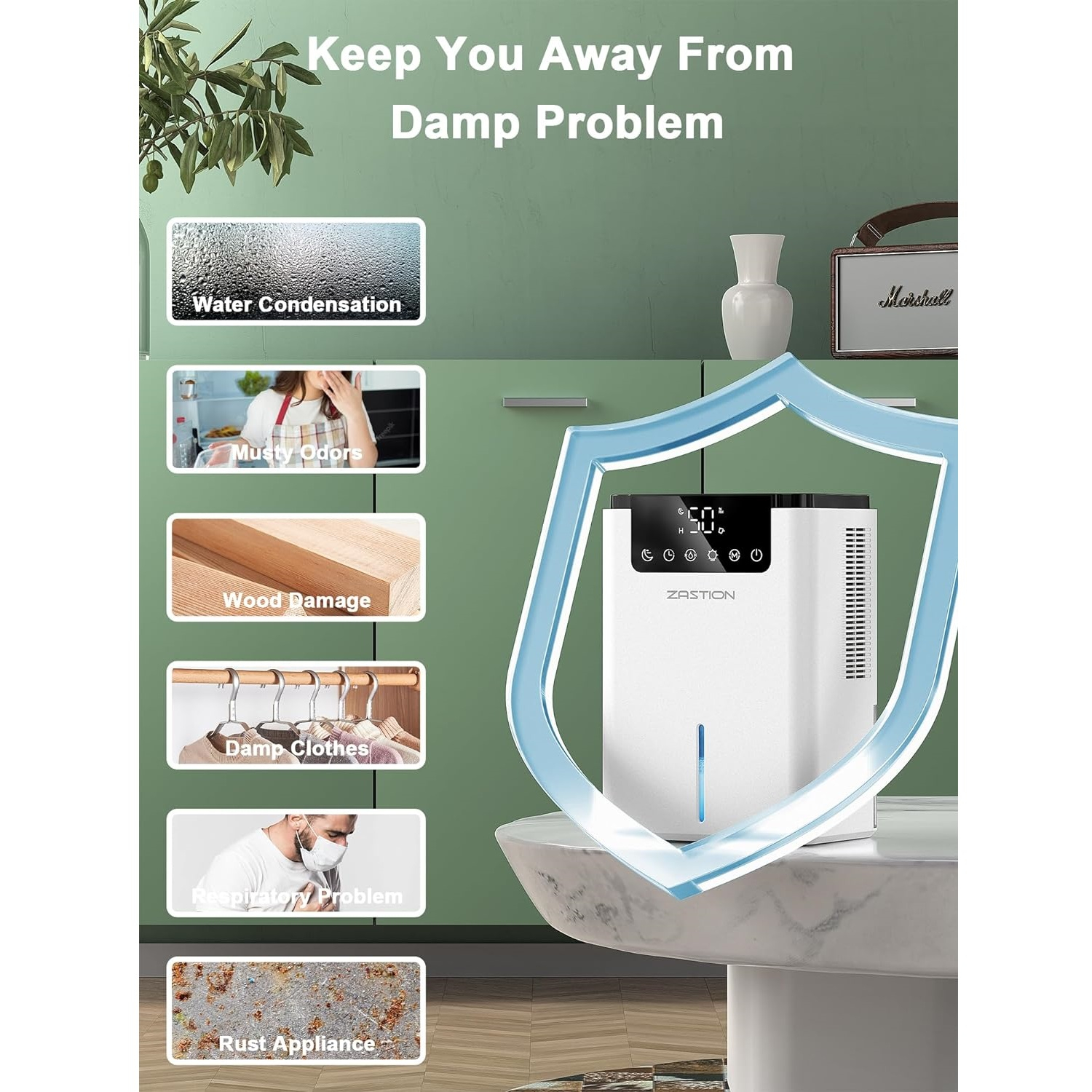 رطوبت گیر زاتیشن مدل K6-169