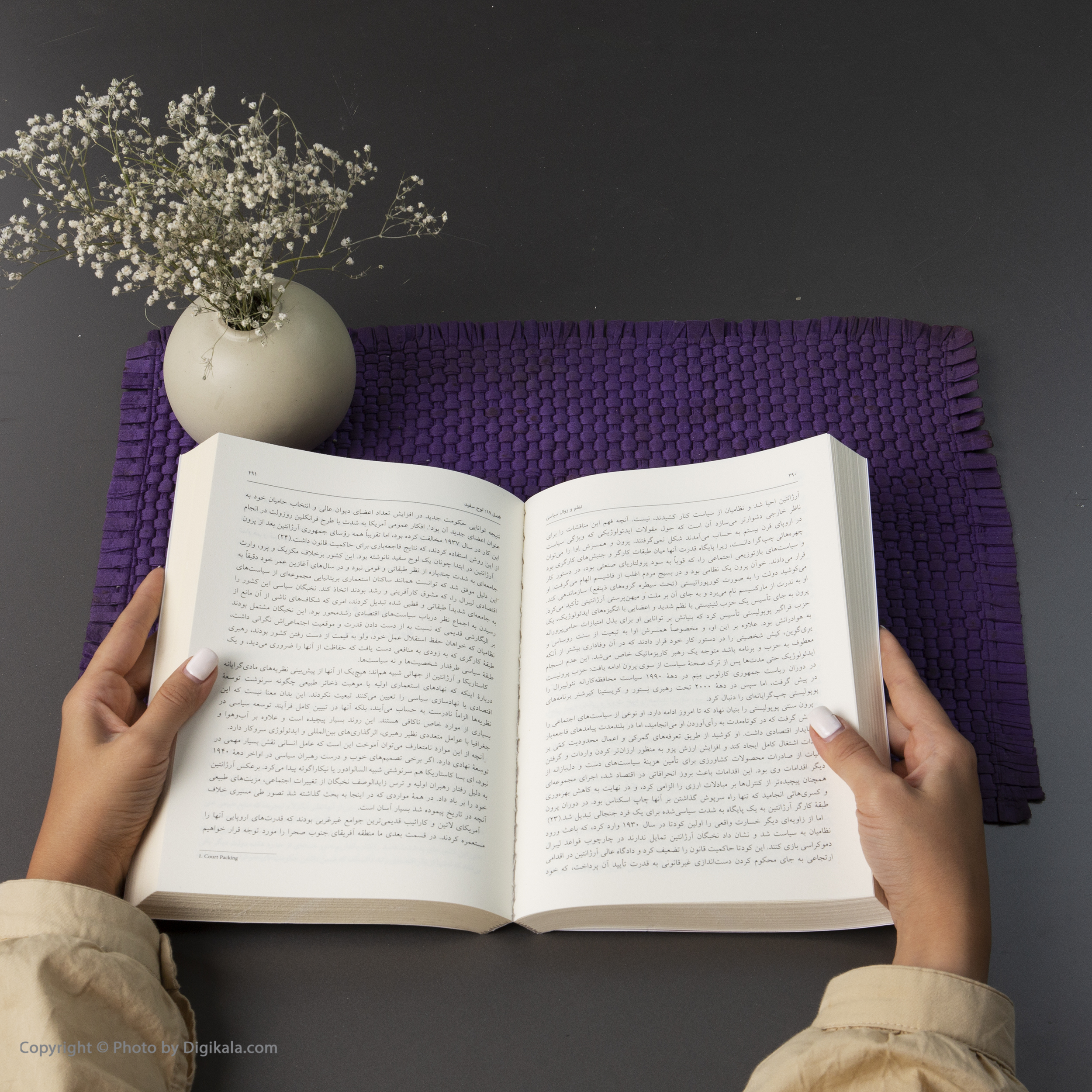 کتاب نظم و زوال سیاسی اثر فرانسیس فوکویاما انتشارات روزنه