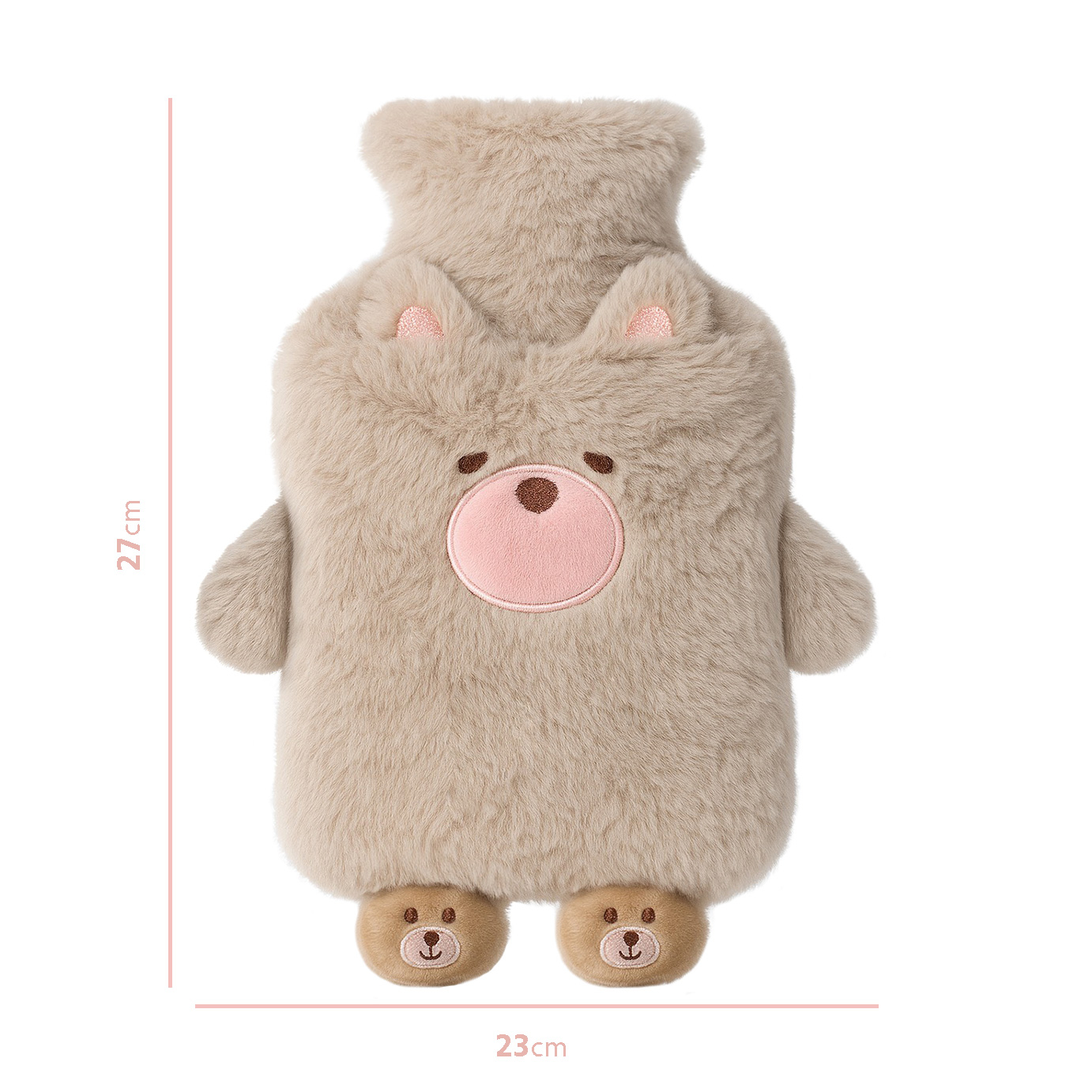 کیسه آب گرم بنکس مدل T5577 طرح عروسک خرسی