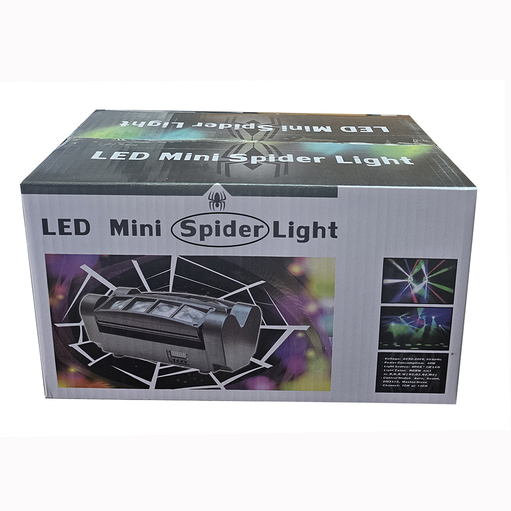 رقص نور اسپایدر طرح لوزی