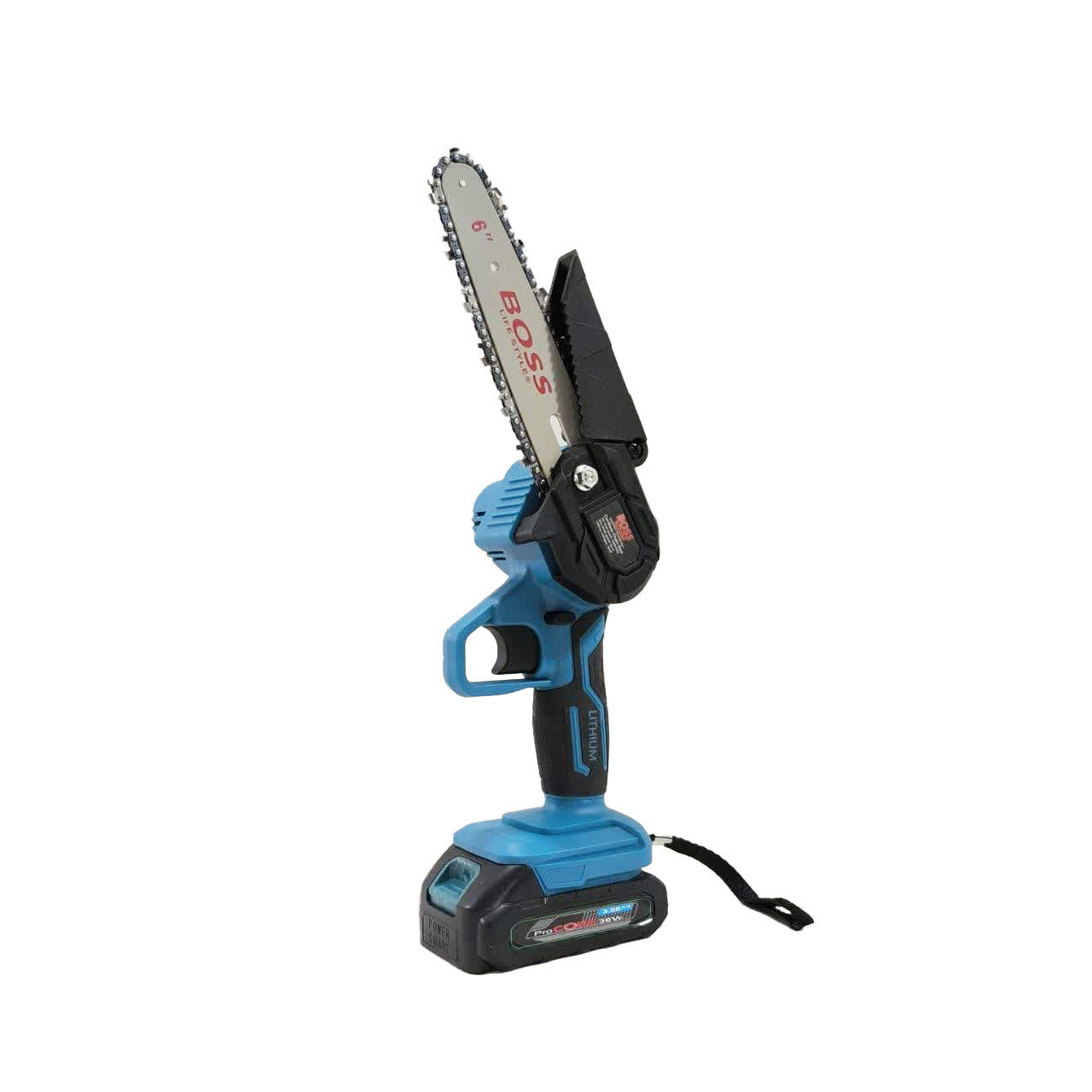 اره شارژی زنجیری باس مدل 15cm-dual-battery