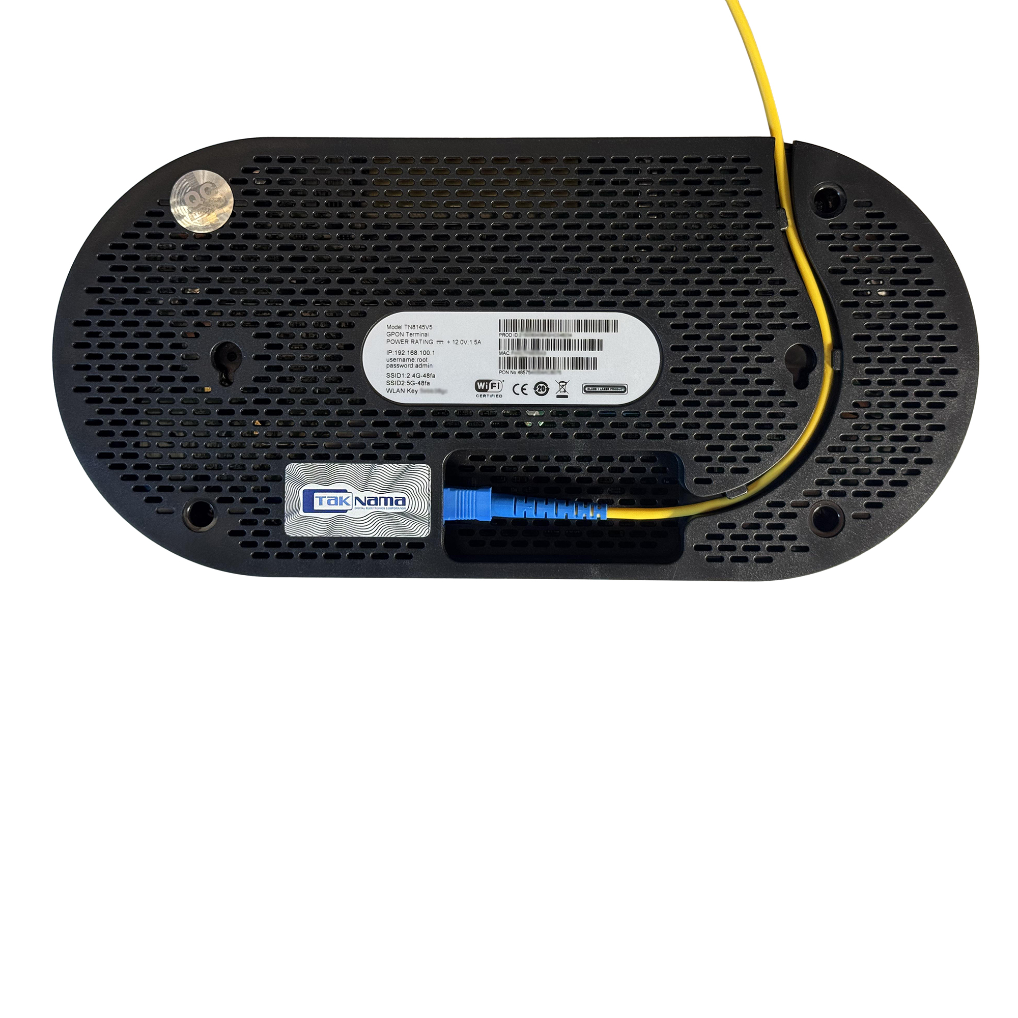 مودم روتر فیبرنوری Gpon-ONT تک نما مدل TN8145V5