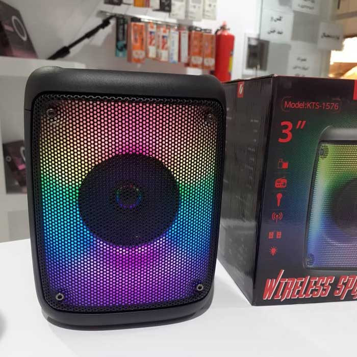 اسپیکر بلوتوثی قابل حمل کی تی اس مدل KT-1576