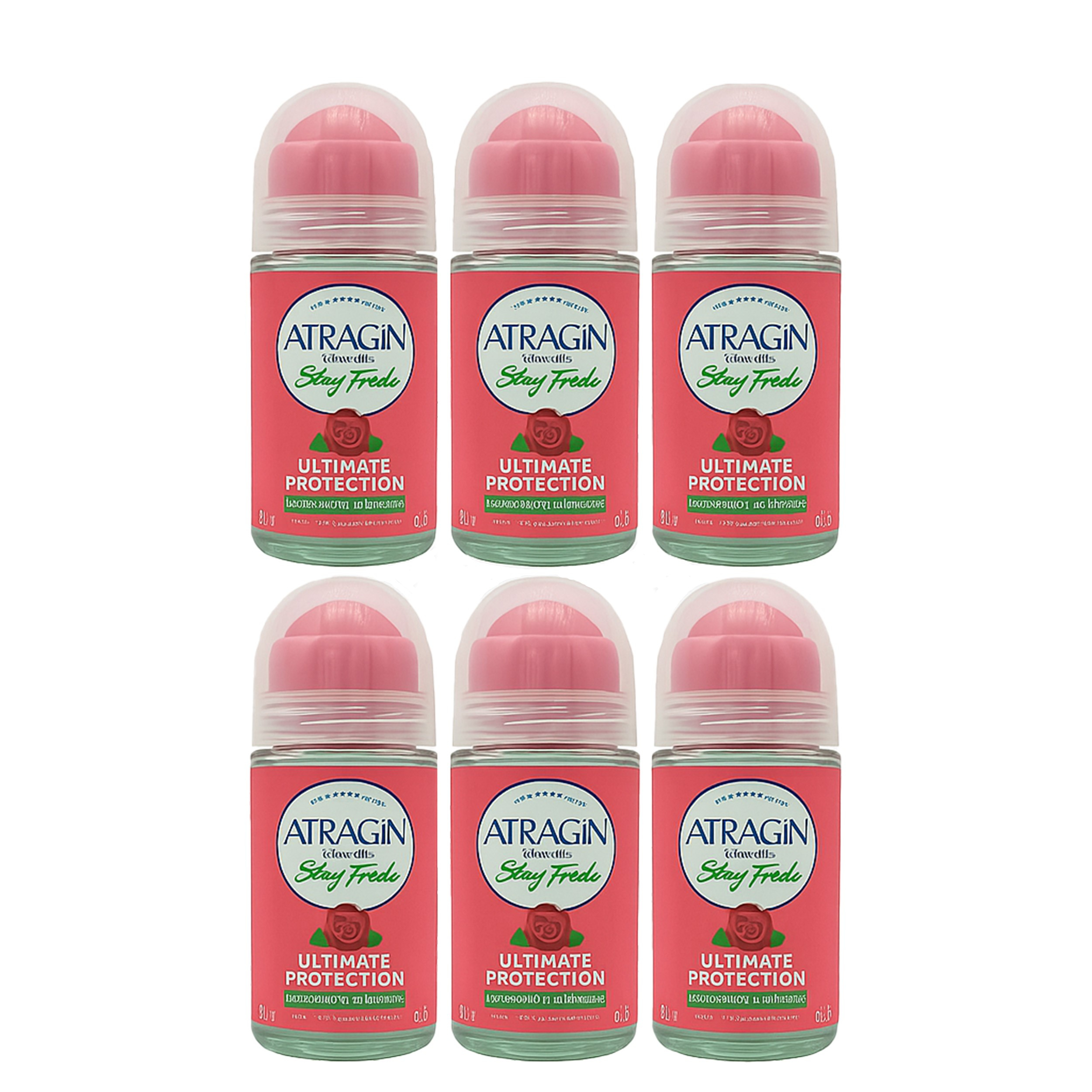 رول ضد تعریق زنانه عطرآگین مدل التیمیت پروتکشن حجم 50 میلی لیتر مجموعه 6عددی