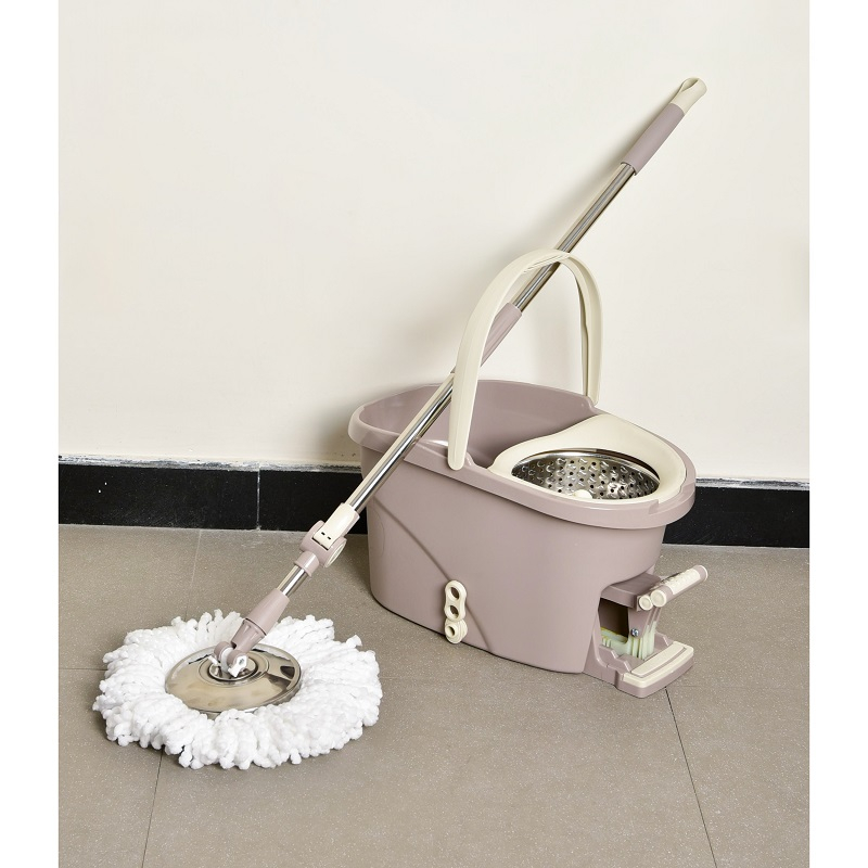 ست سطل و زمین شوی یونیک مدل بیضی پدال دار کد 2503