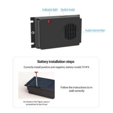 دستگاه دور کننده حشرات و موش مدل B09X72KQ28