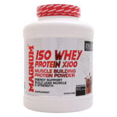 پودر پروتئین ایزو وی 100% با طعم شکلات مگنوم ویتامینز  – 2270 گرم