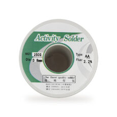 سیم لحیم اکتیویتی مدل 0.8mm وزن 250 گرم