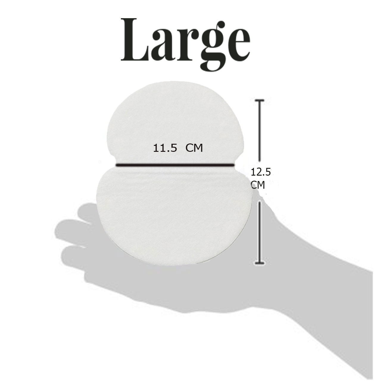 پد عرق گیر هیاهو مدل Solarina Lady Large بسته 4 عددی