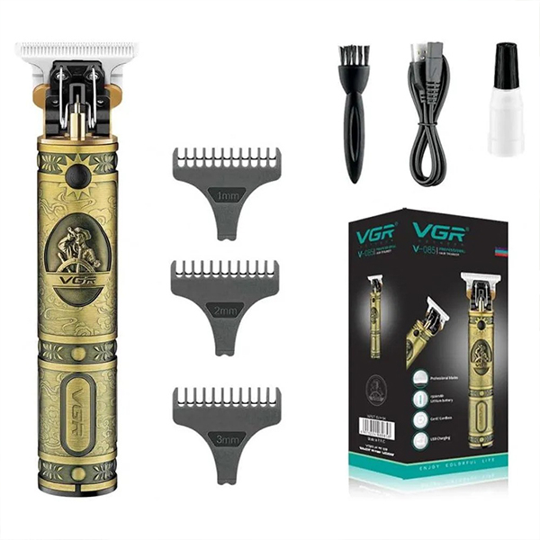 ماشین اصلاح موی سر و صورت شارژی وی جی ار مدل V-083