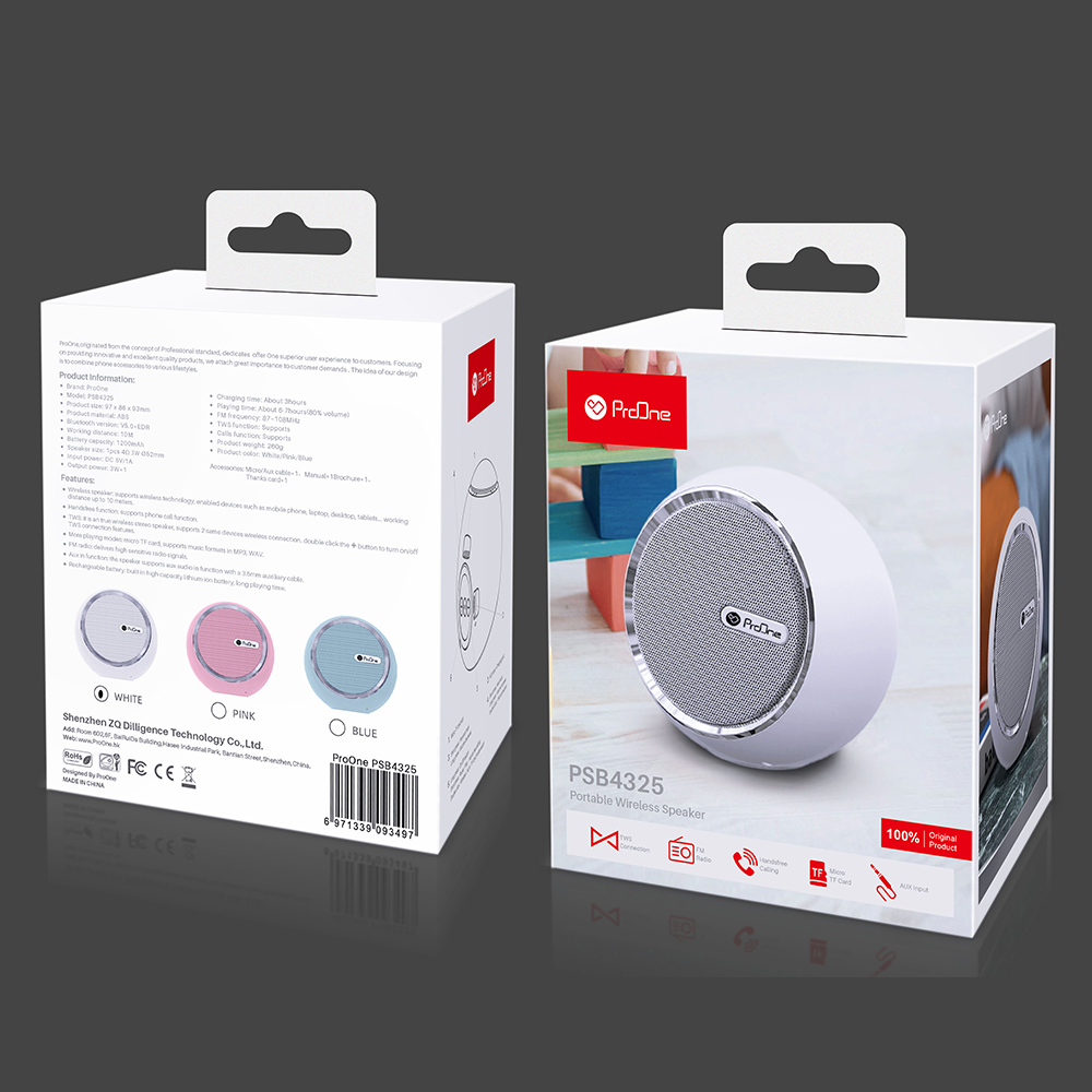 اسپیکر بلوتوثی قابل حمل پرووان مدل PSB4325