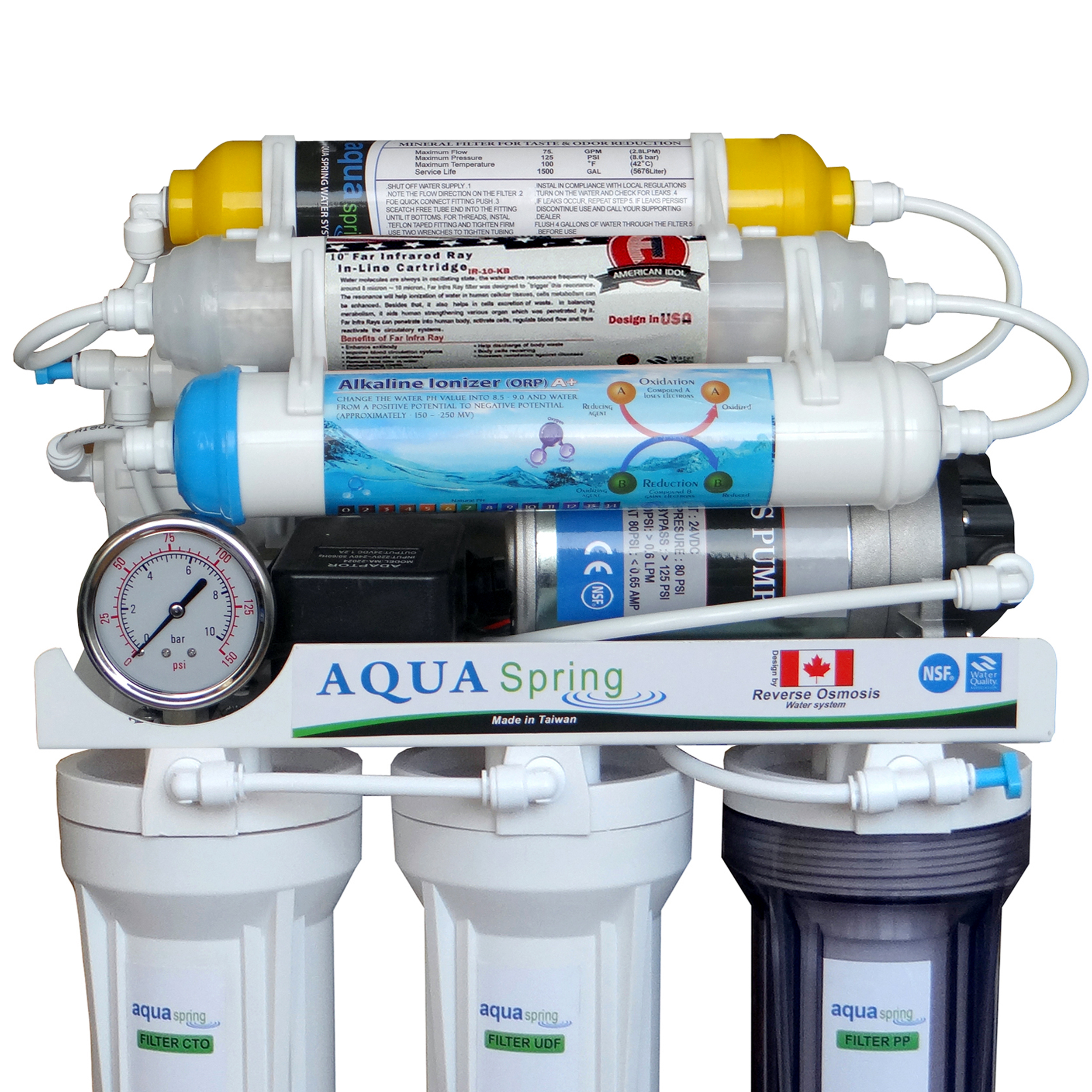 دستگاه تصفیه کننده آب آکوآ اسپرینگ مدل NF8200