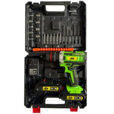 پیچ گوشتی شارژی 88 ولت سه نظام جاب مدل JB-88 POWER X مجموعه 40 عددی