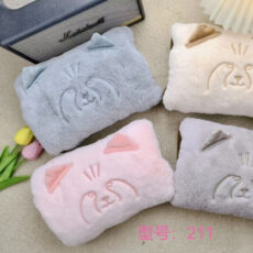 کیسه آب گرم برقی مدل باشتی طرح گربه پولیشی