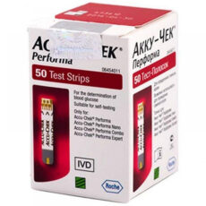 نوار تست قند خون آکیوچک مدل پرفورما مجموعه 2 عددی