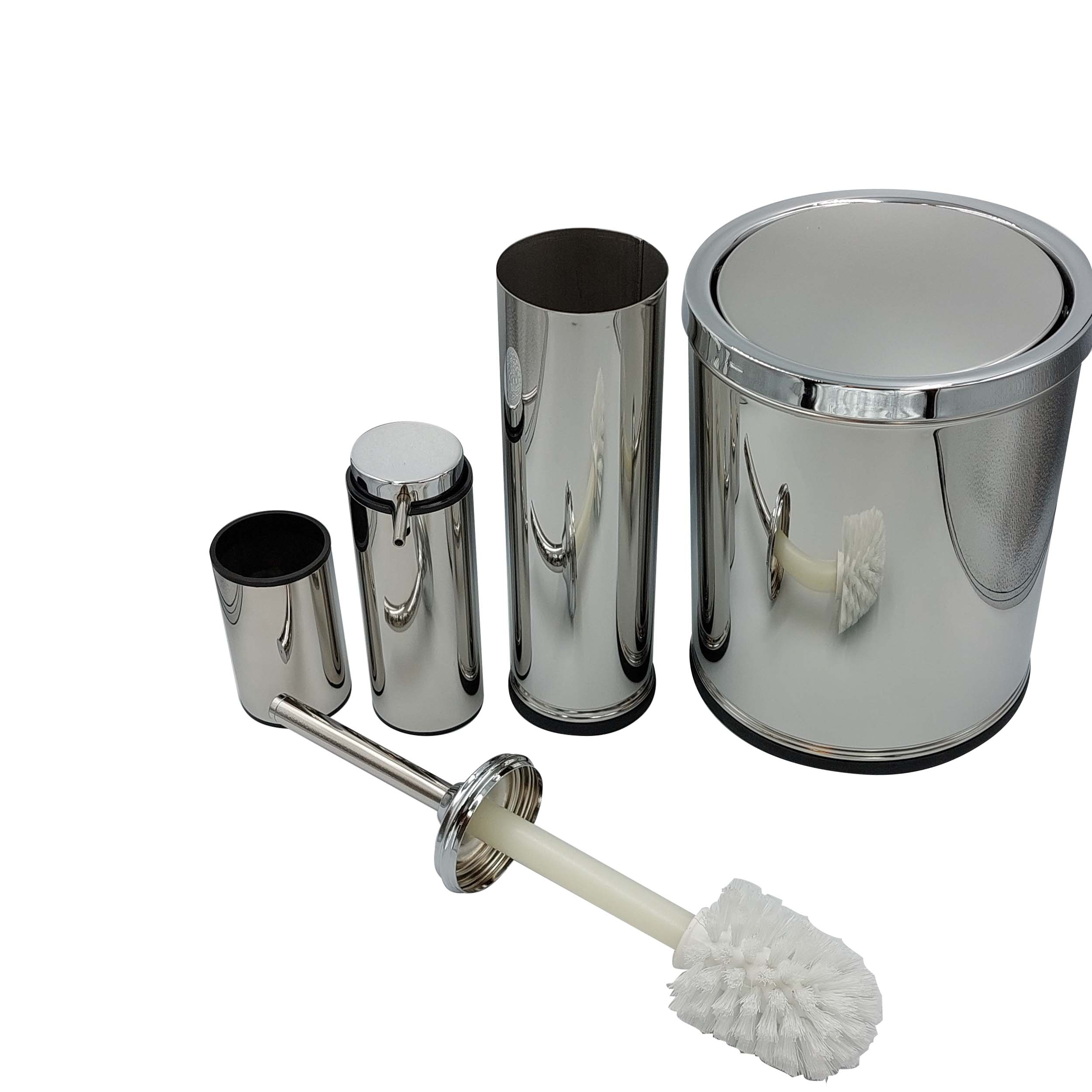 ست سرویس بهداشتی 4 پارچه مدل‌ گرد