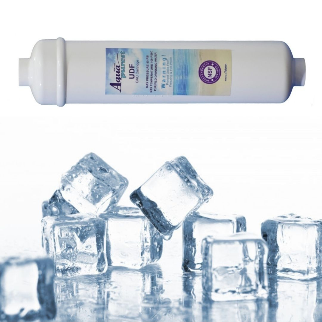 فیلتر یخچال ساید بای ساید آکوا پیورست مدل NSF02-2500G مجموعه 2 عددی