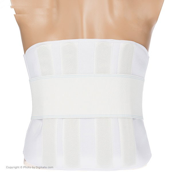 کمربند طبی پاک سمن مدل With Polyamide Hard Bar سایز XXL