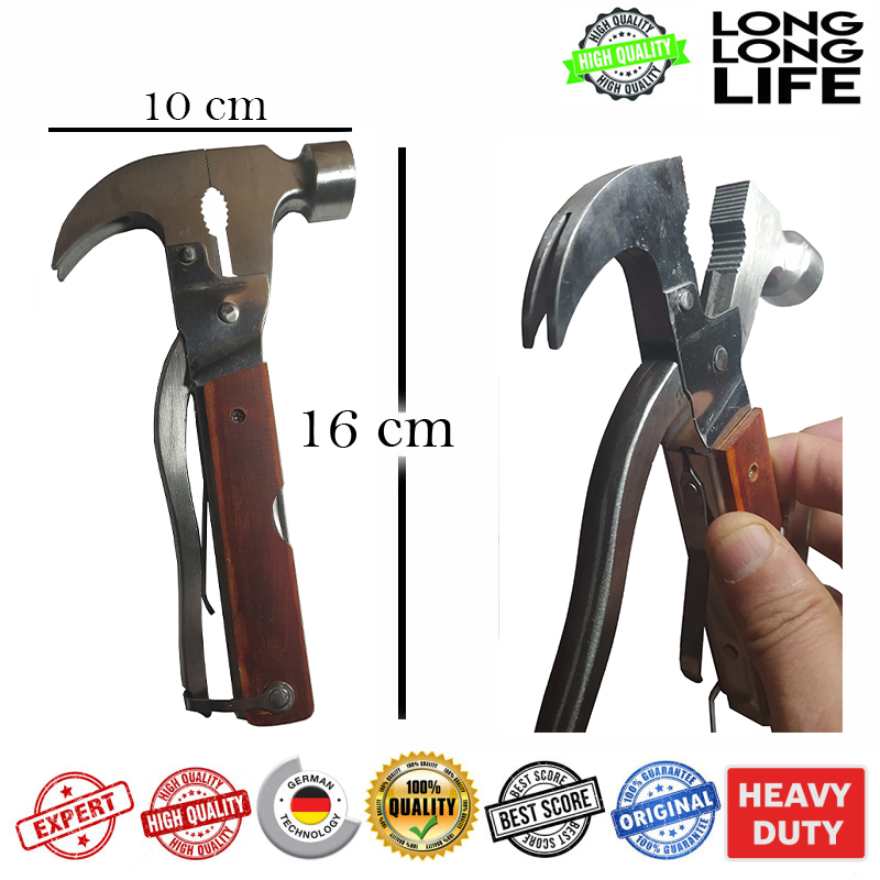 ابزار چند کاره مدل چکش میخ کش کد QZ16-108W