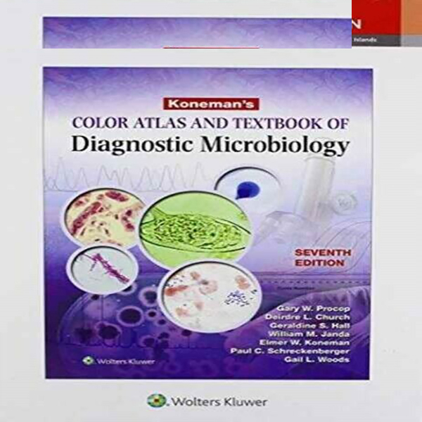 کتاب Konemans Color Atlas and Textbook of Diagnostic Microbiology اثر جمعی از نویسندگان انتشارات لیپین کات