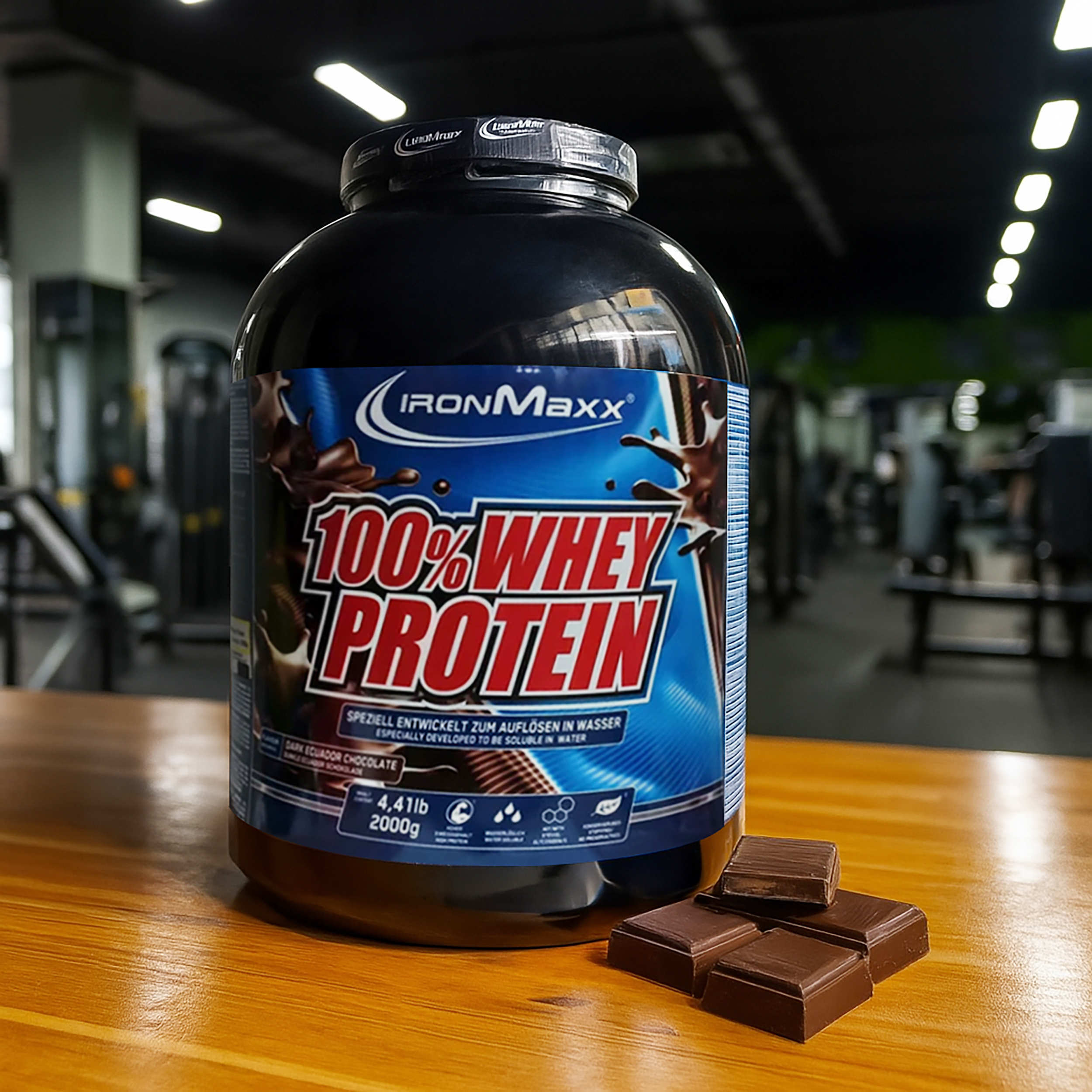 پودر وی پروتئین 100 آیرون مکس - 2000 گرم