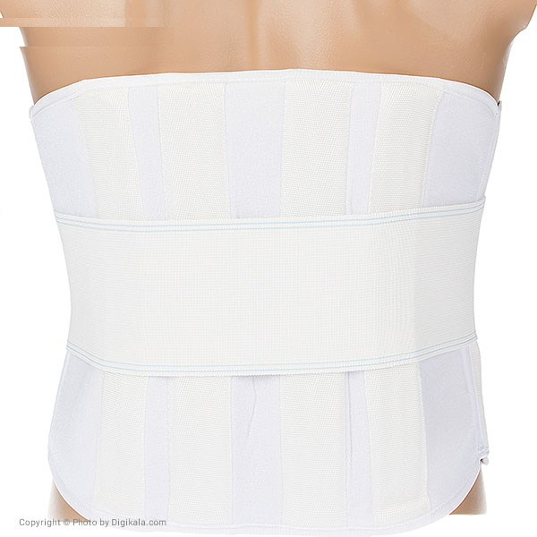 کمربند طبی پاک سمن مدل With Polyethylene Soft Bar سایز کوچک