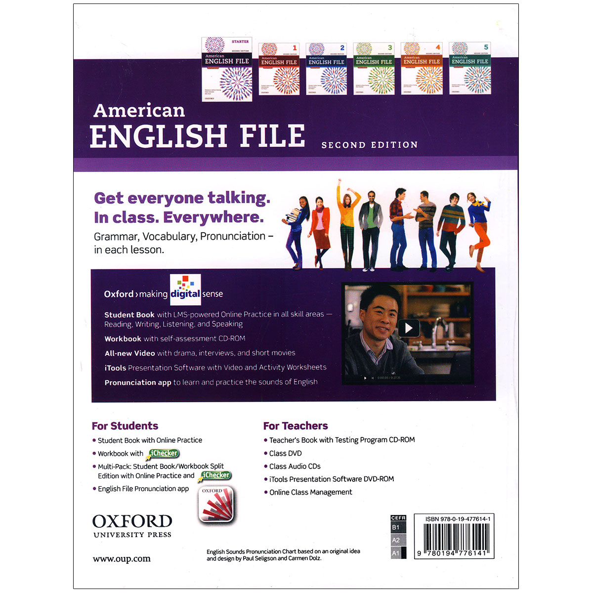 کتاب American English File s-2 2nd edition اثر Mike Boyle انتشارات اکسفورد 3 جلدی