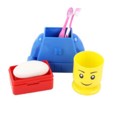 جا مسواکی طرح لگو مجموعه 3 عددی