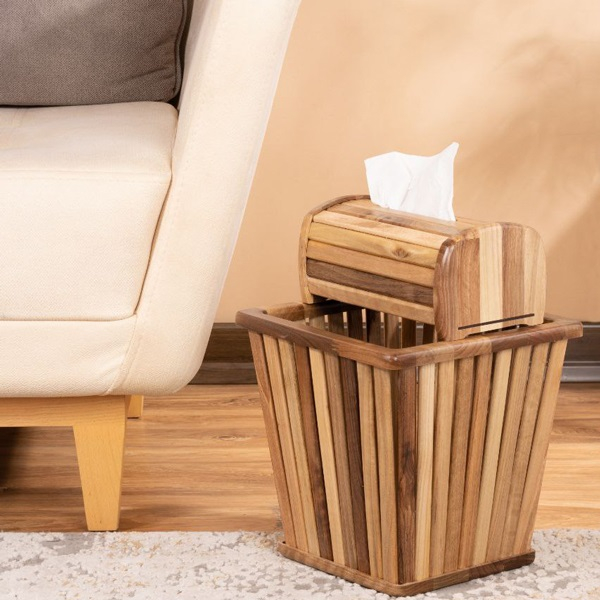 سطل زباله مدل مربع کد DH9560