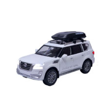 ماشین بازی مدل فلزی عقبکش موزیکال طرح پاترول