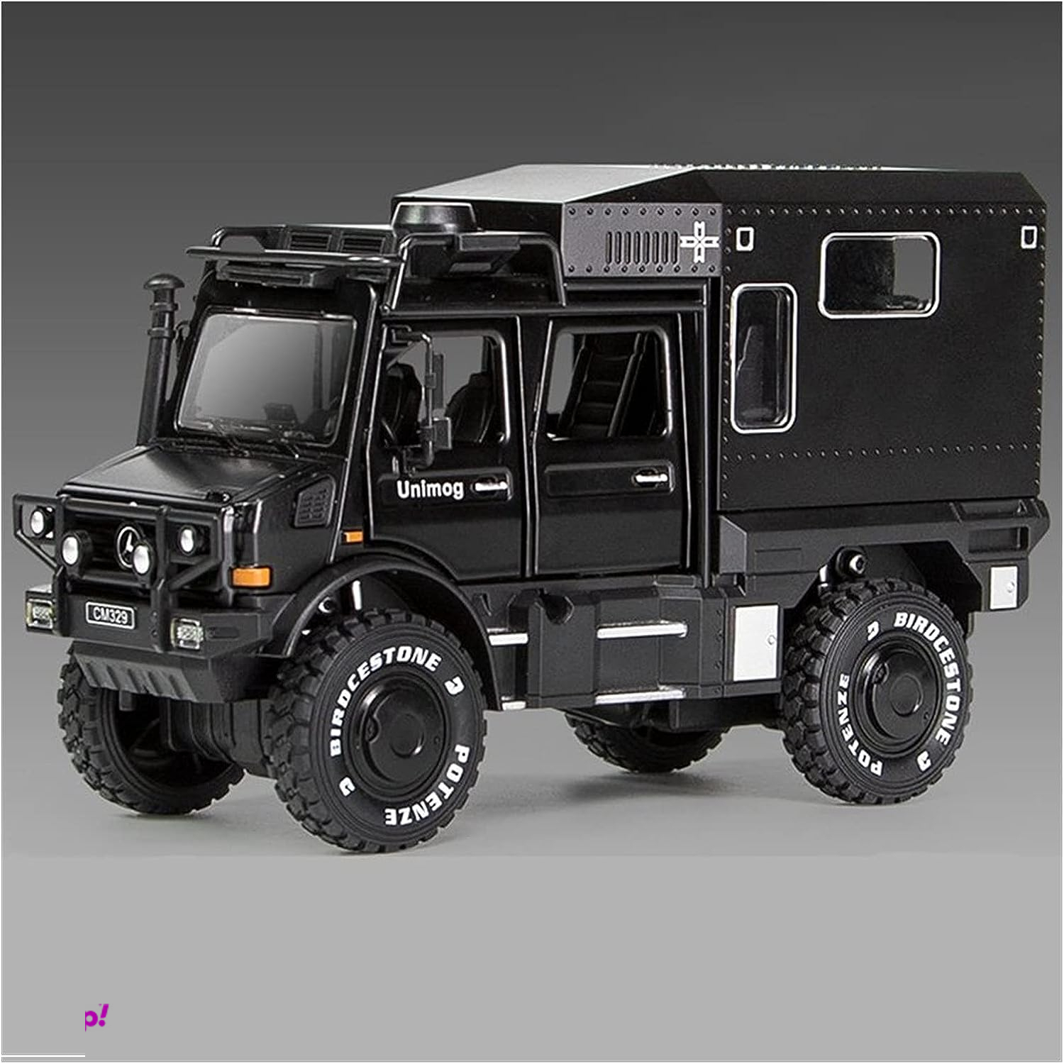 ماشین بازی مدل بنز یونیماگ طرح کمپر