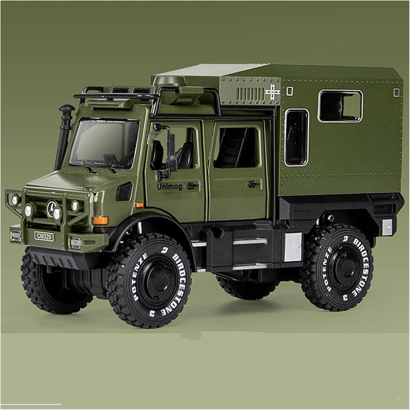 ماشین بازی مدل بنز یونیماگ طرح کمپر