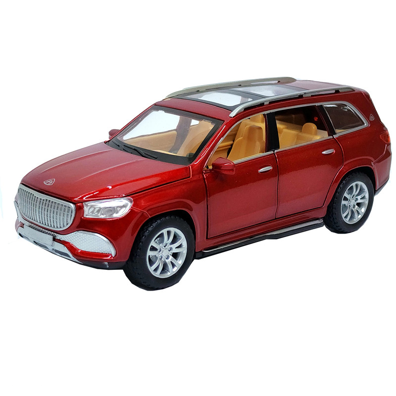 ماکت ماشین مدل فلزی عقبکش بنز میباخ GLS600