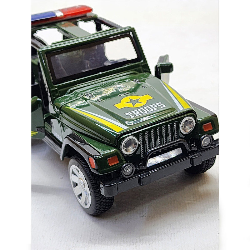 ماشین بازی مدل جیپ پلیس