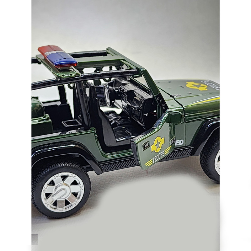 ماشین بازی مدل جیپ پلیس