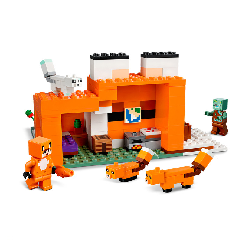 لگو سری Minecraft El Refugio-Zorro کد 21178