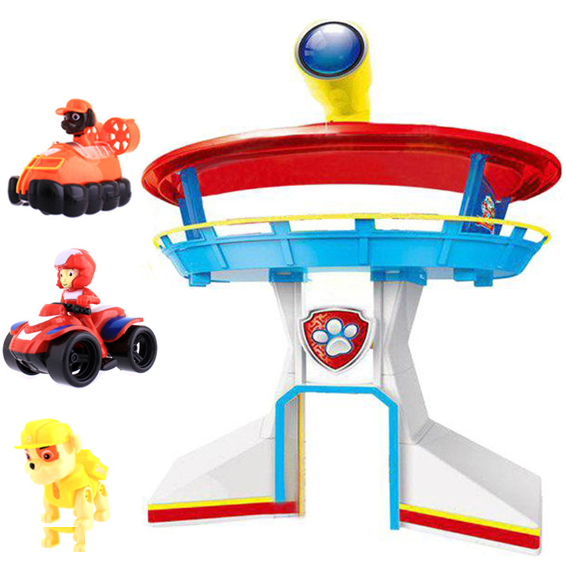 کیت ماشین بازی مدل برج مراقبت سگهای نگهبان کد 910019