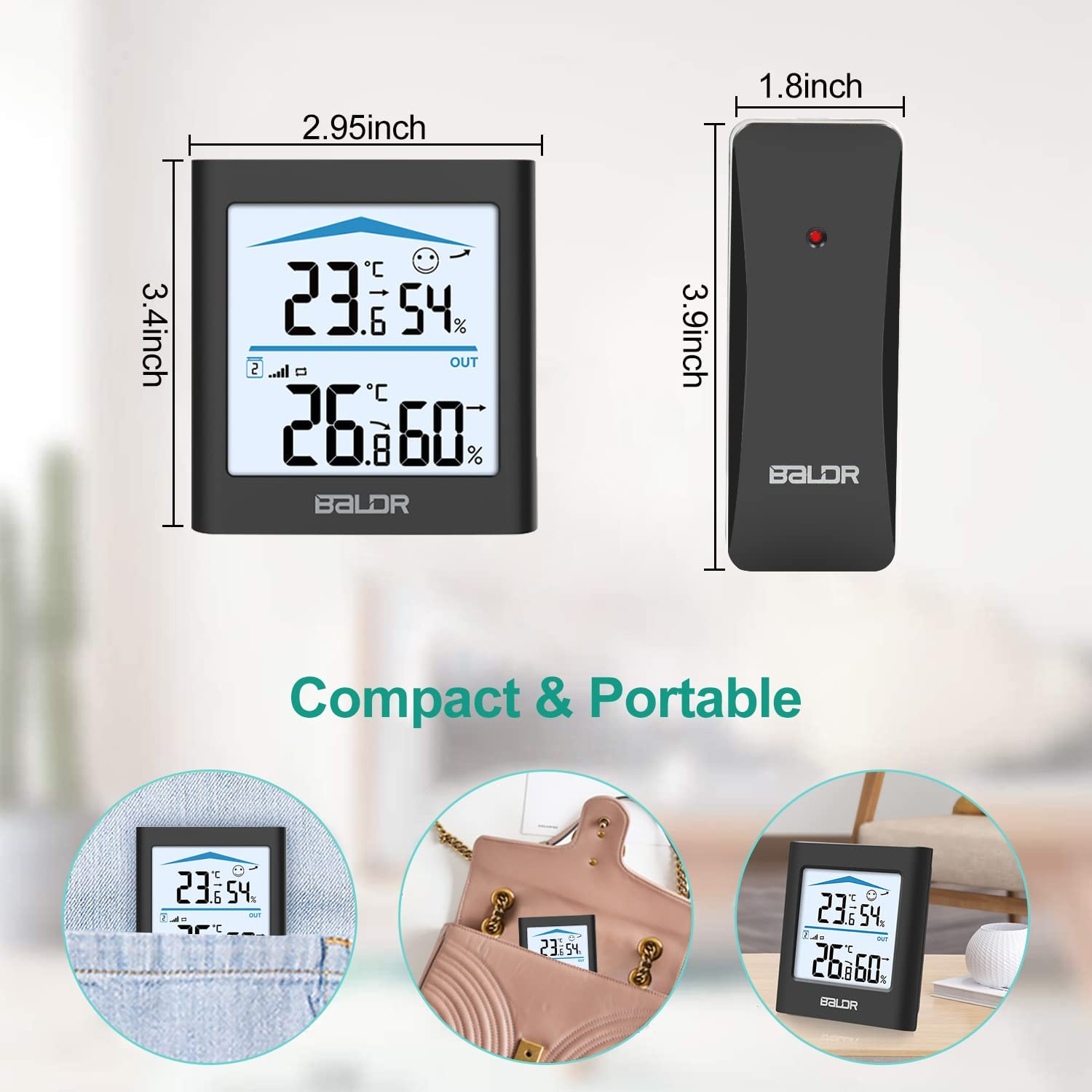 دماسنج دیجیتالی بالدر مدل ‎5461