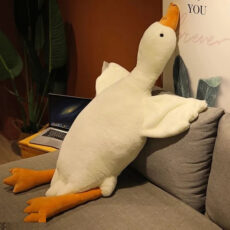 عروسک طرح غاز بالشتی مدل کامفورت طول 130 سانتی‌ متر